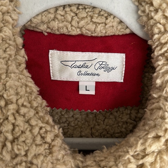 Tasha Polizzi Collection Red Penny Lane Coat Jacket - Picture 6 of 9